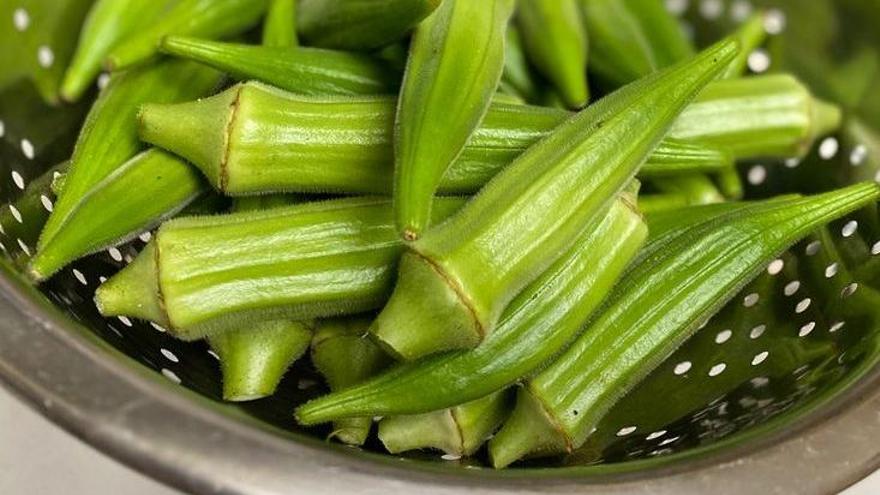 En algunos lugares a la okra le llaman "dedos de dama", quimbombó, gombo o molondrón.