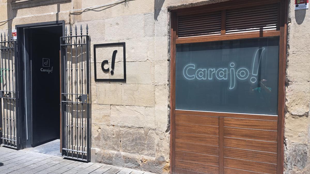 Fachada del nuevo bar que abrirá en Mateo Moraza