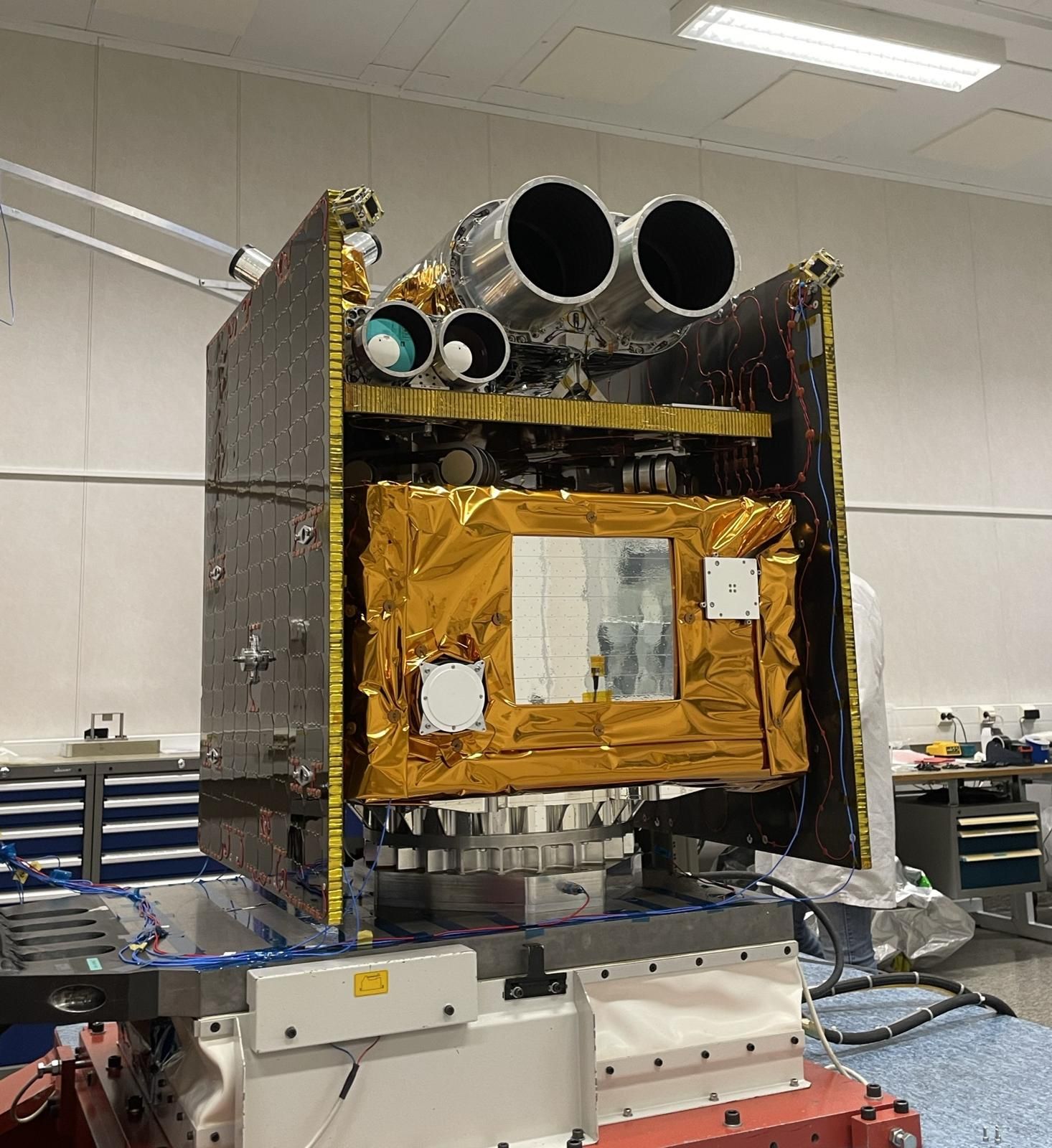 El satélite Garai A de la empresa vasca Satlantis.