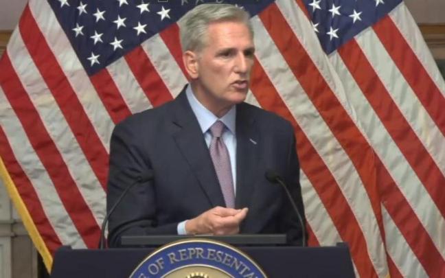 El republicano Kevin McCarthy ha confirmado que no se presentará a la reelección.