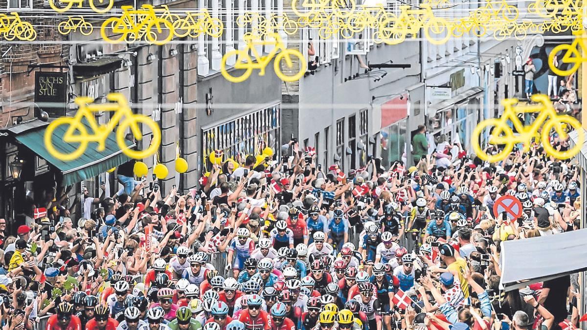 Copenhague acogió el pasado año la salida del Tour de Francia. | FOTOS: ASO/PAULINE BAILLET Y ALEX BROADWAY