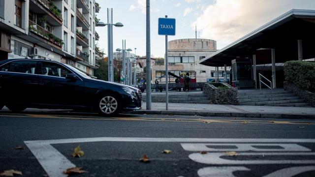 Parada de taxis de Hernani.
