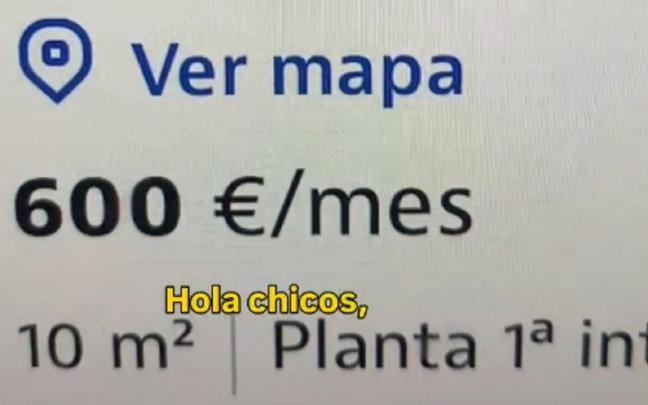 Una captura del anuncio.