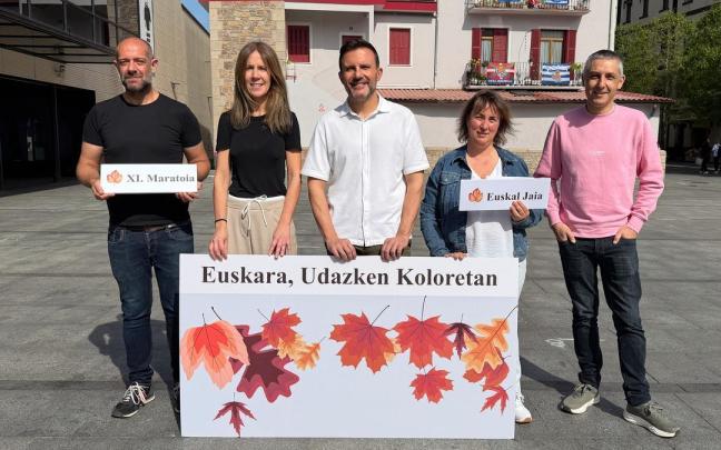 Euskal Jaia eta Euskaren Maratoiaren aurkezpena