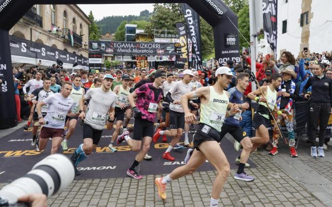 25ª edición de ma maratón de montaña Zegama-Aizkorri