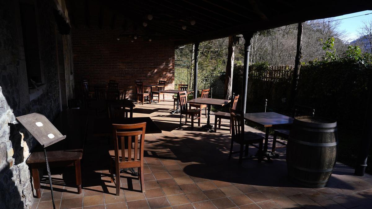 El restaurante alquilado por las exmonjas de Belorado en la localidad asturiana de Arriondas.