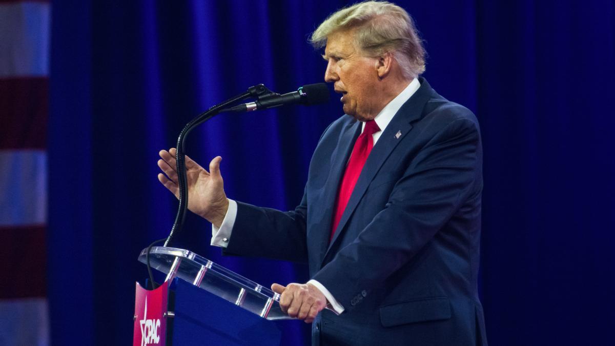 Donald Trump, en Washington esta semana