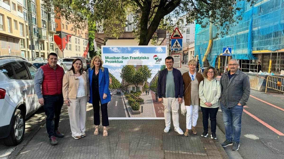 El grupo municipal del PNV de Arrasate.
