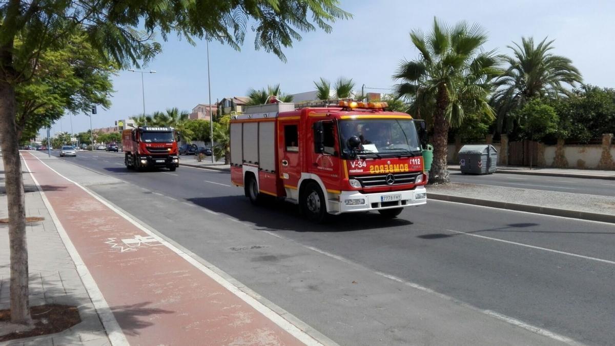 Bomberos de Alicante en una imagen de archivo.
