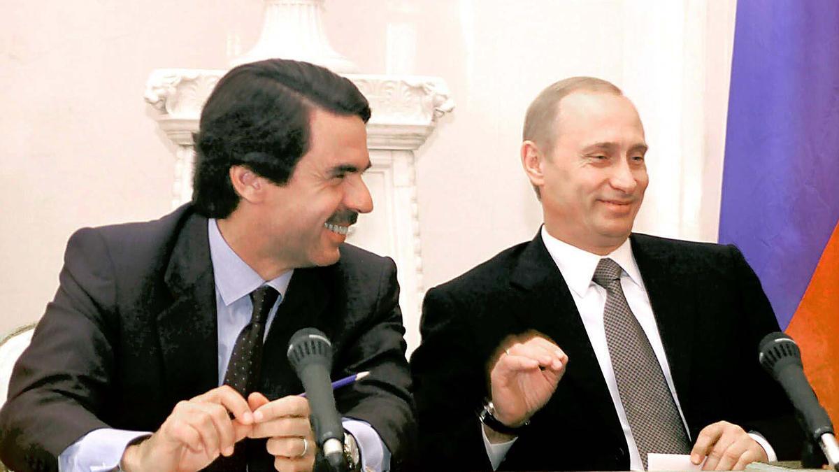Aznar y su "buen amigo" Putin