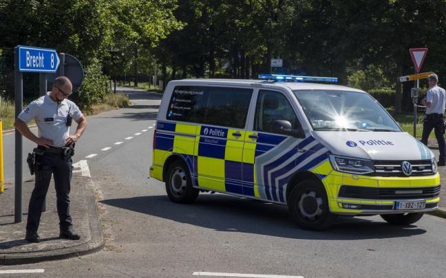 Un dispositivo policial en Bélgica. / EP Un dispositivo policial en Bélgica.