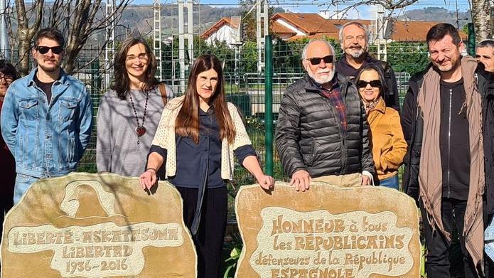 Jornada republicana organizada por Elkarrekin Podemos en Irun (Gipuzkoa).