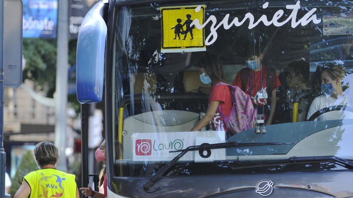 El transporte escolar está garantizado esta vuelta al cole.