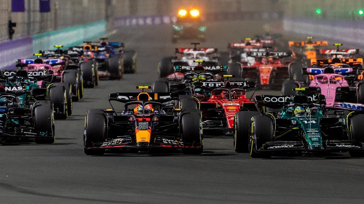 El Gran Premio de Arabia Saudí, en imágenes