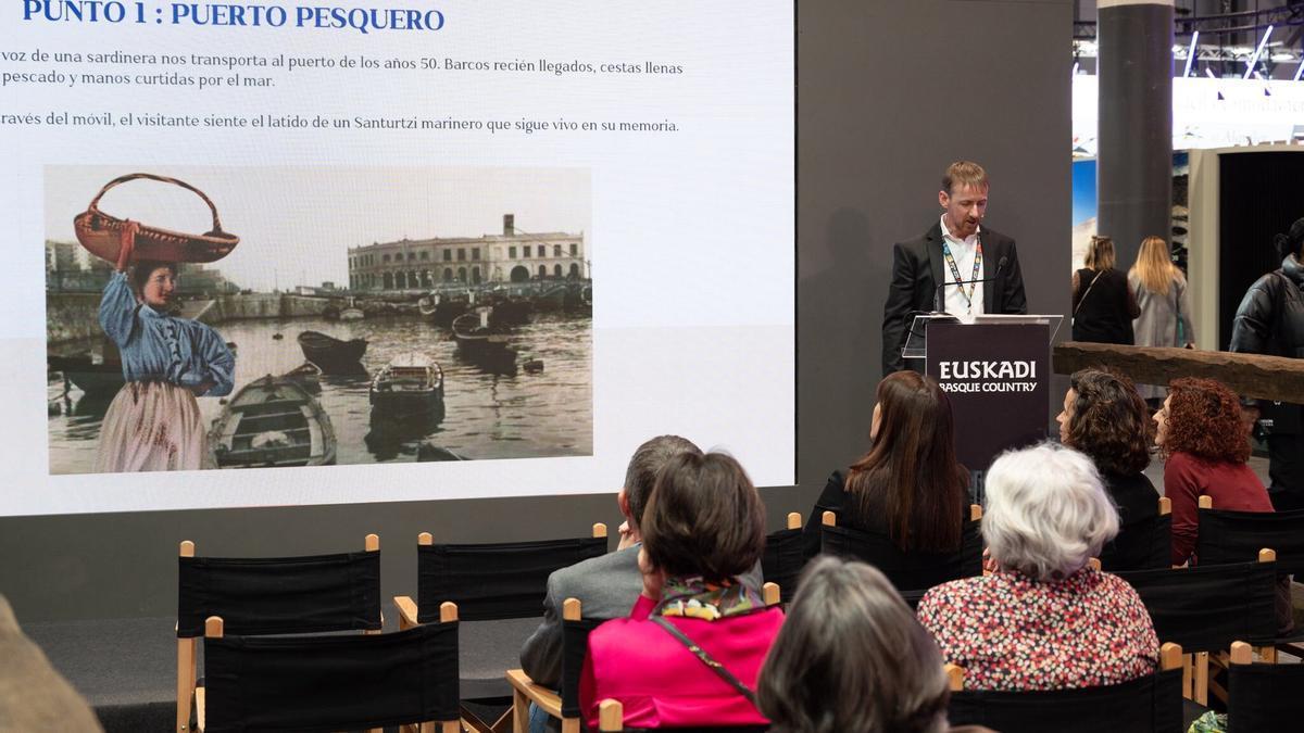 Presentación de Euskadi en Fitur 2026.