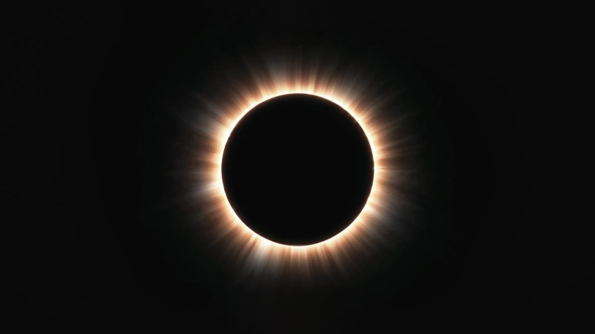 Un eclipse solar.