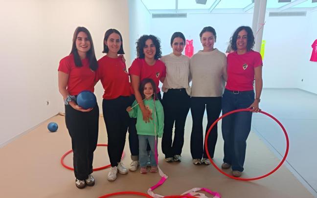 Inauguración el viernes de la exposición que puede visitarse hasta el 25 de octubre en Kultur Etxea .