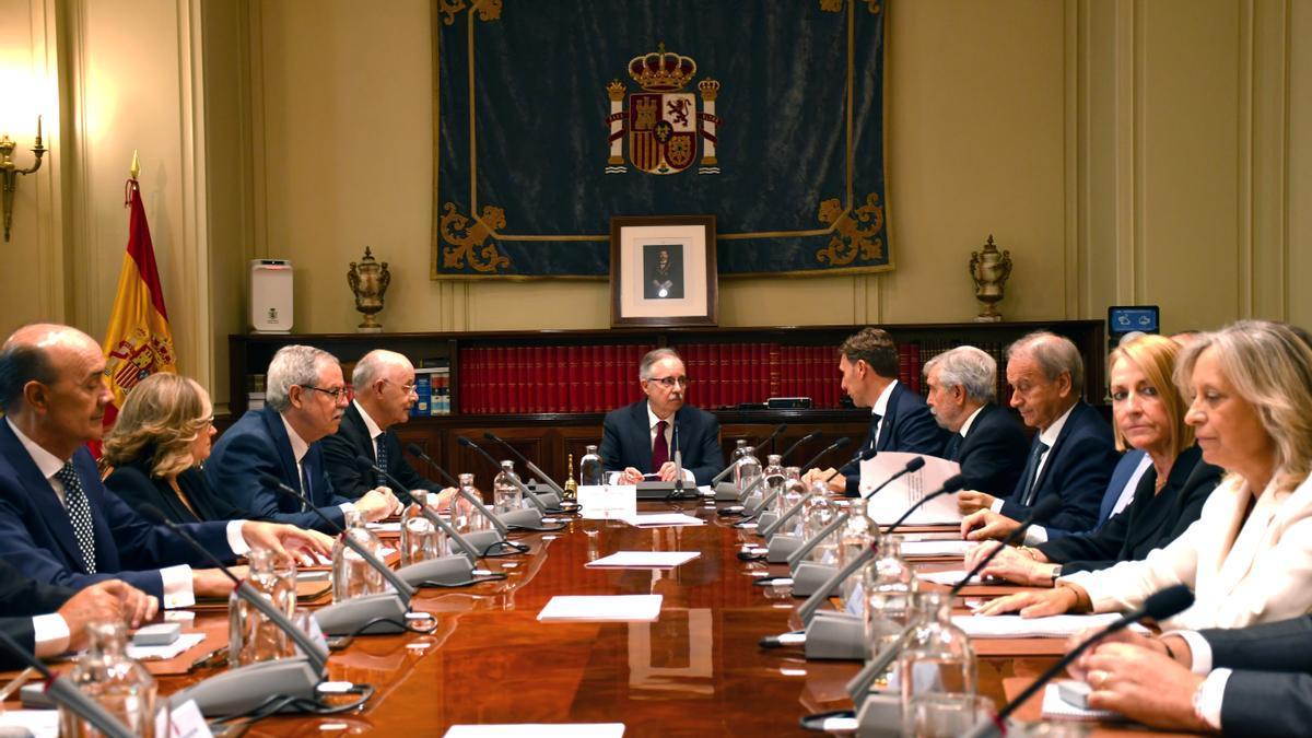 Primera reunión del recién renovado CGPJ