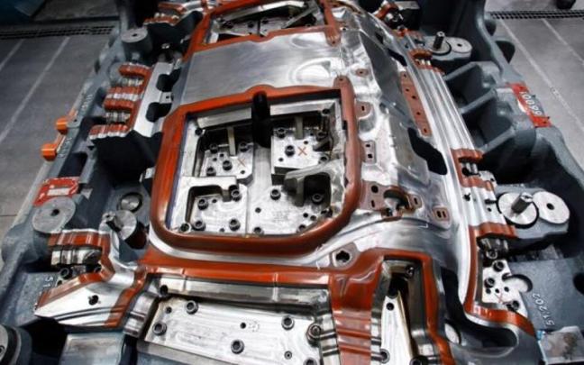 Taller de prensas en Volkswagen Navarra