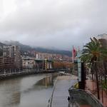 Cielos cargados de nubes en Bilbao, en una imagen de archivo.