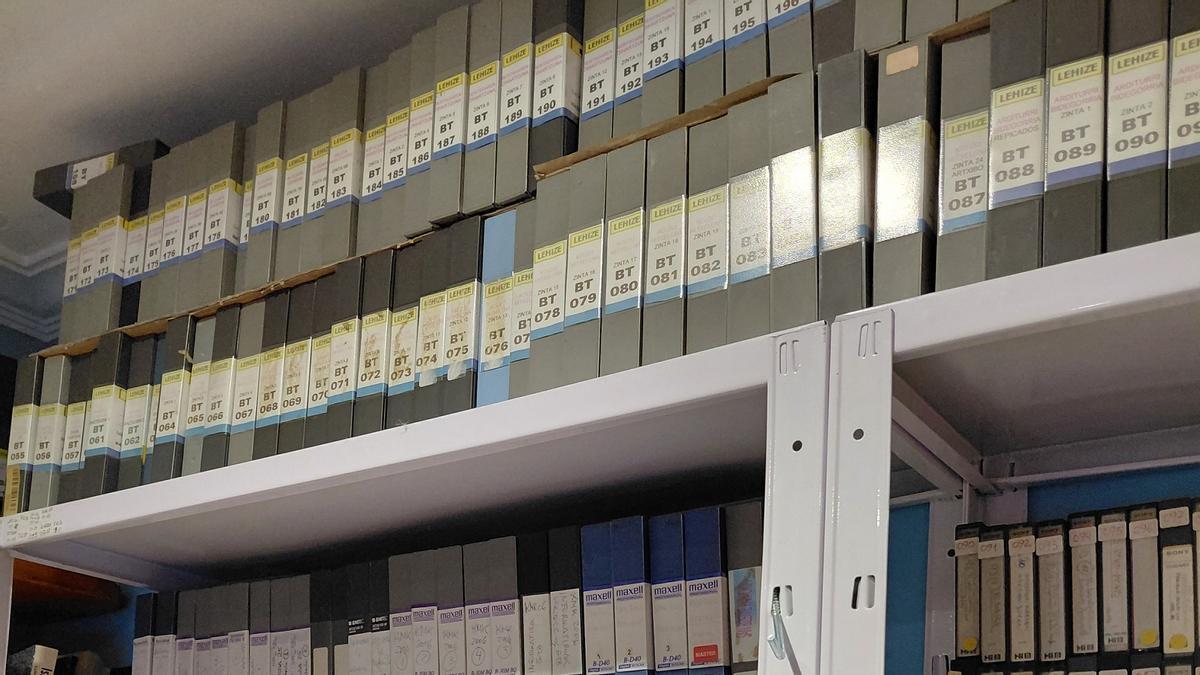 Mikel Mendizabalen zintak eta artxiboak