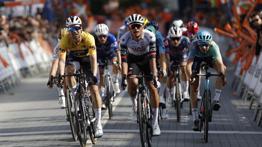 Isaac del Toro, durante la pasada edición de la Itzulia.