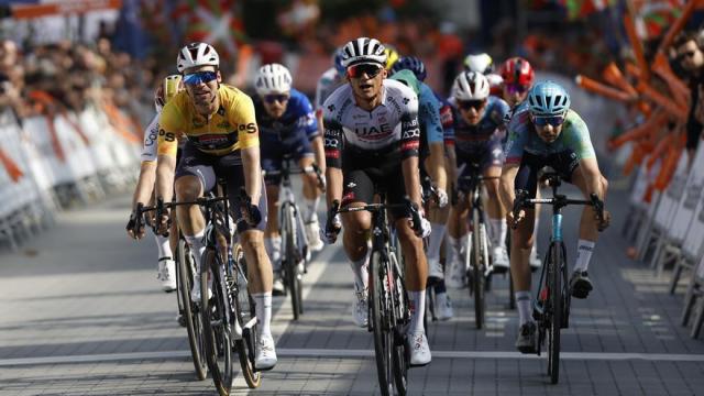 Isaac del Toro, durante la pasada edición de la Itzulia.