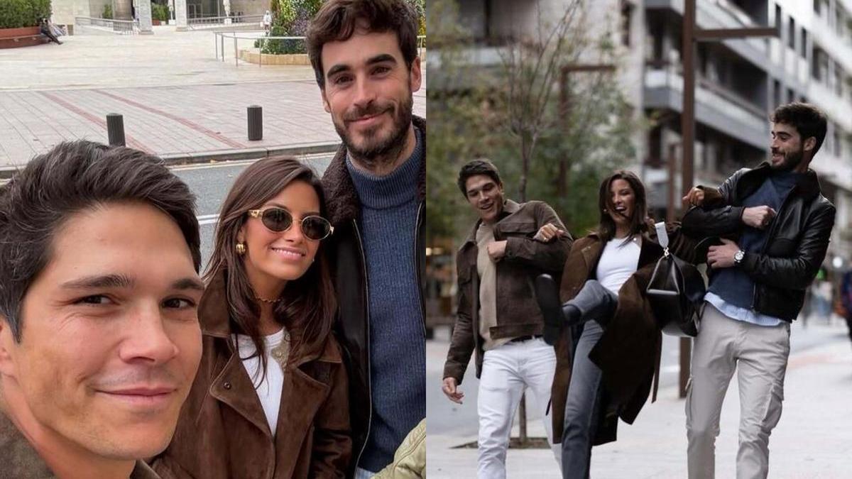 Pablo Castellano, Luis Zamalloa y María Martín de Pozuelo en Bilbao