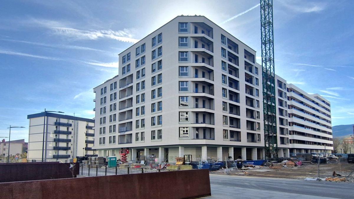 Casas de Salberdin en Zarautz.