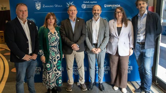 Juan Francisco de Lucas, Silvia Abascal Diego, Iker Basurko, Asier Aranbarri, Garbiñe Oiarbide e Iosu Arraiz.