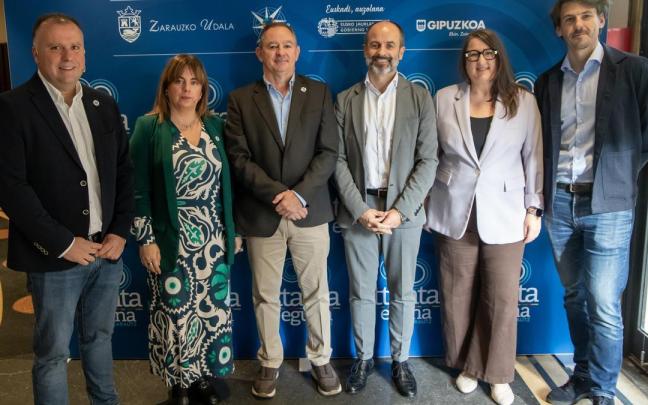 Juan Francisco de Lucas, Silvia Abascal Diego, Iker Basurko, Asier Aranbarri, Garbiñe Oiarbide e Iosu Arraiz.