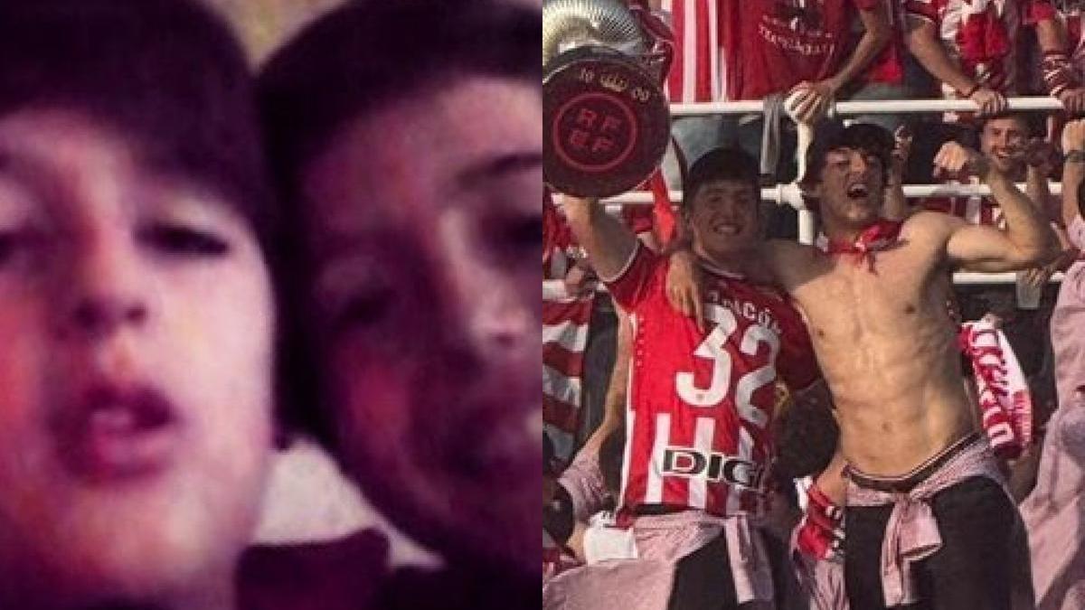 Felicitación de cumpleaños de Unai Gómez a Mikel Jauregizar en su perfil de Instagram