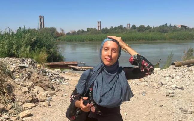 La periodista estadounidense Shelly Kittleson