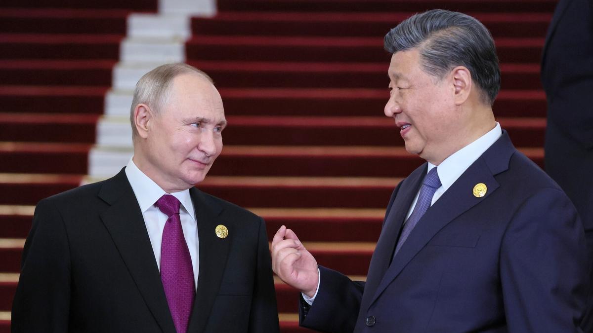 Putin con Xi Jinping.