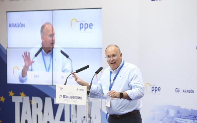 El secretario general del PP Aragón, Miguel Tellado