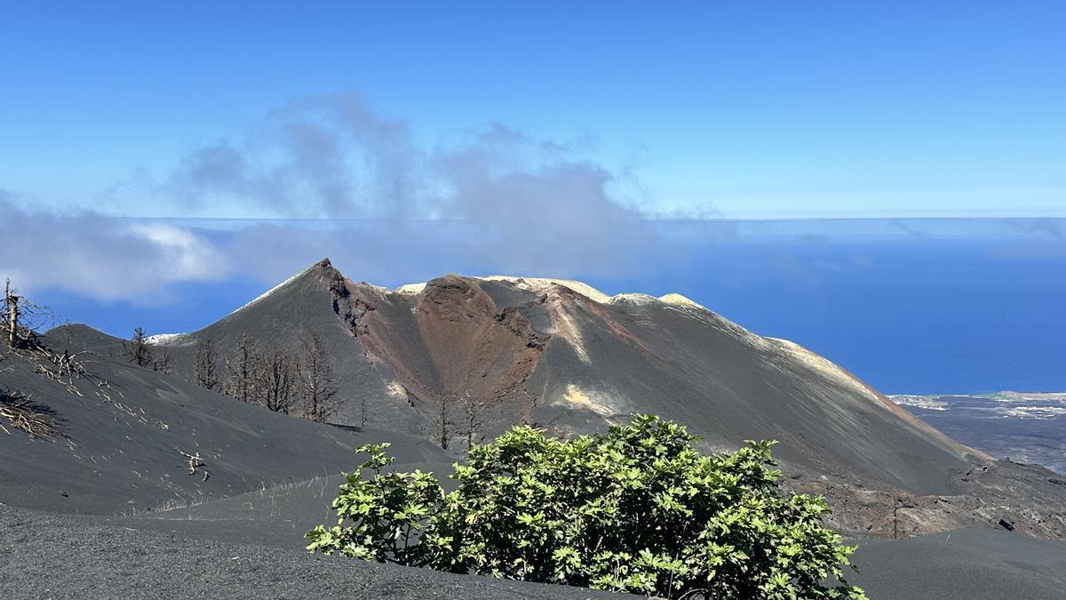 Volcán Cumbre Vieja, en La Palma