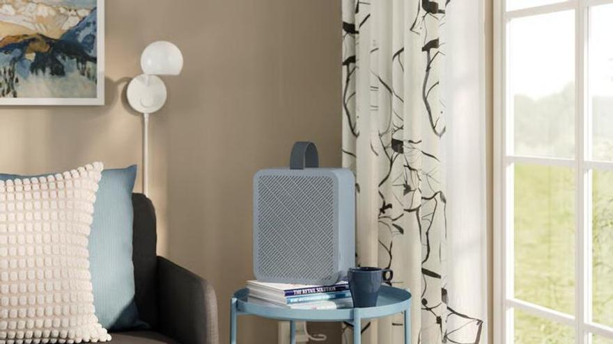 El purificador de aire Uppatvind de Ikea