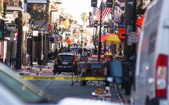 Atropello masivo en Nueva Orleans
