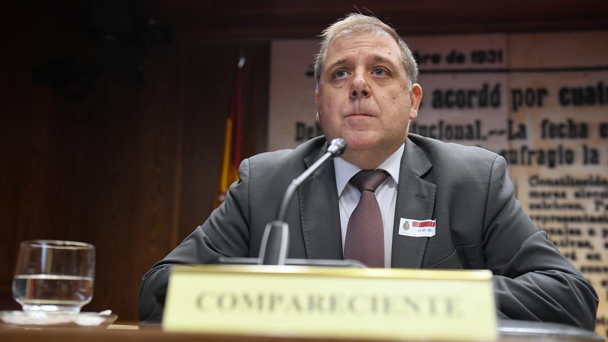 El consejero de la sociedad española de participaciones industriales (SEPI) y expresidente de correos y telégrafos, Juan Manuel Serrano.