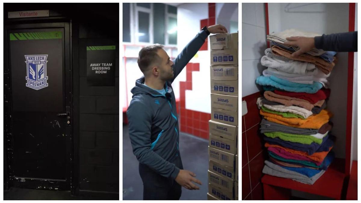 Tres capturas del vídeo.