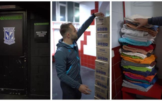 Tres capturas del vídeo.