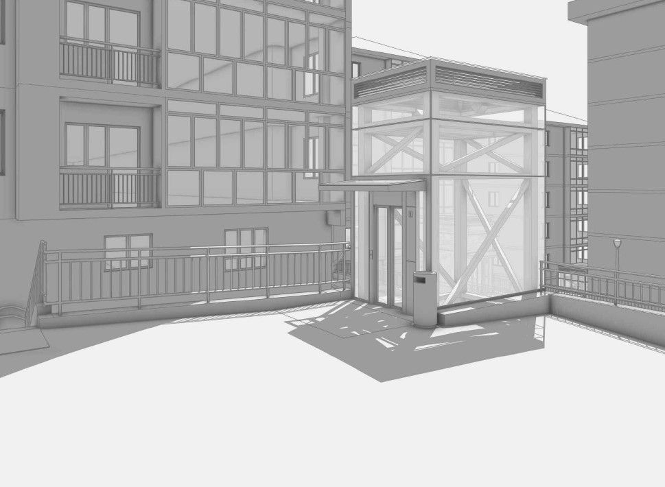 Ascensor superior de Zurbaranbarri