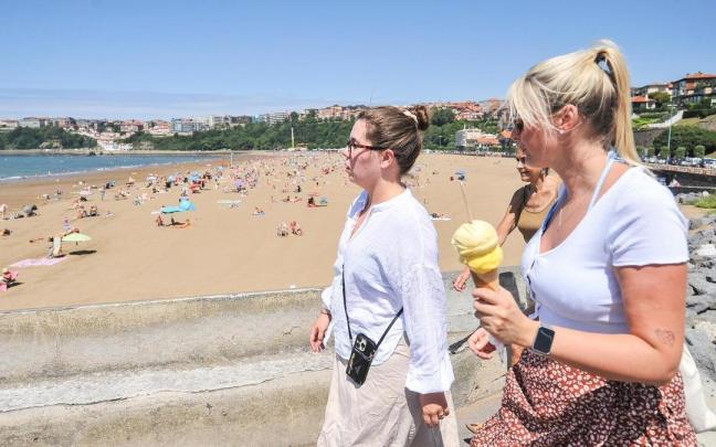 Los vizcainos podrá disfrutar la próxima semana de sensación veraniega y pisar por unas horas playas como la de Ereaga