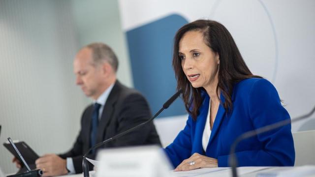 Beatriz Corredor presenta el informe sobre las causas del apagón de Red Eléctrica. / EP Beatriz Corredor presenta el informe sobre las causas del apagón de Red Eléctrica.