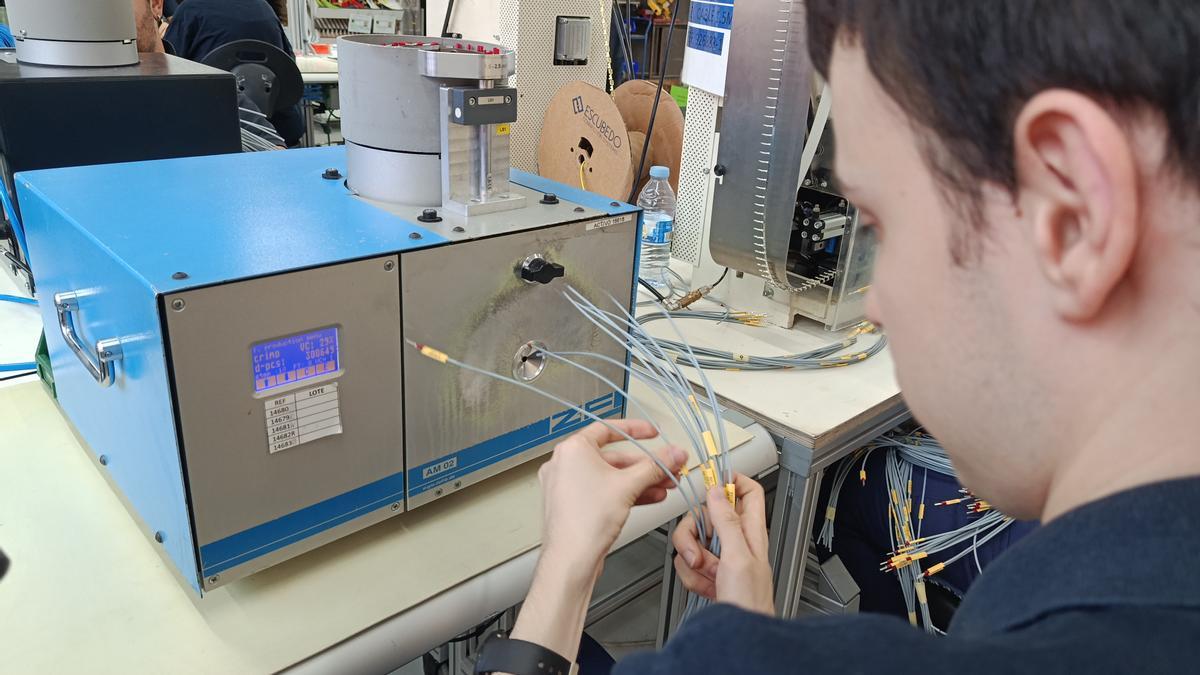 Un encargo complejo como un cuadro eléctrico se descompone en pequeñas subtareas consecutivas.