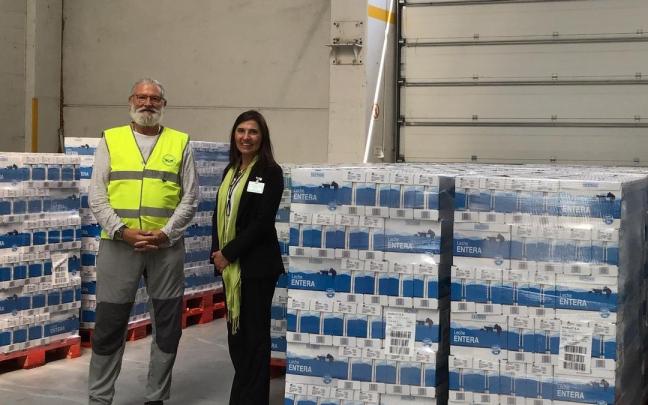 Donación de Mercadona en Álava. Donación de Mercadona en Álava.