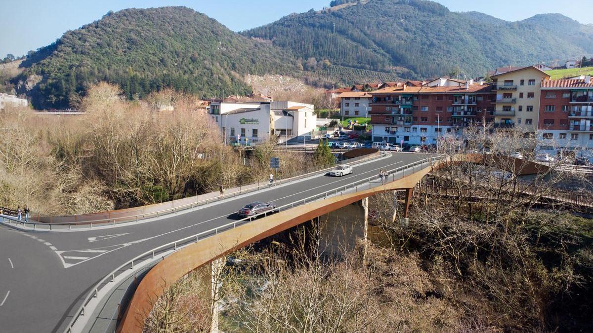 El viaducto de Mendaro será renovado, mejorando la accesibilidad al municipio.