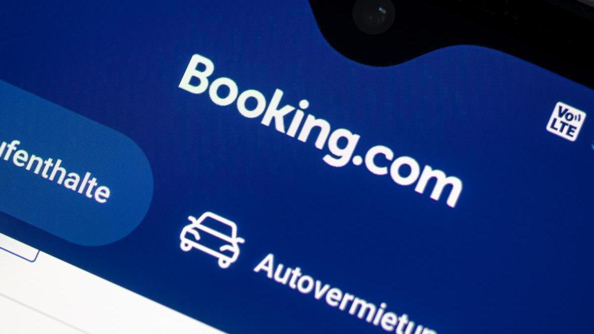 Imagen del portal de búsqueda de viajes a Booking.com.