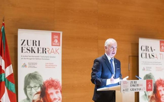 El 17% de la población vasca ha ejercido el voluntariado en una organización del Tercer Sector en el último año.