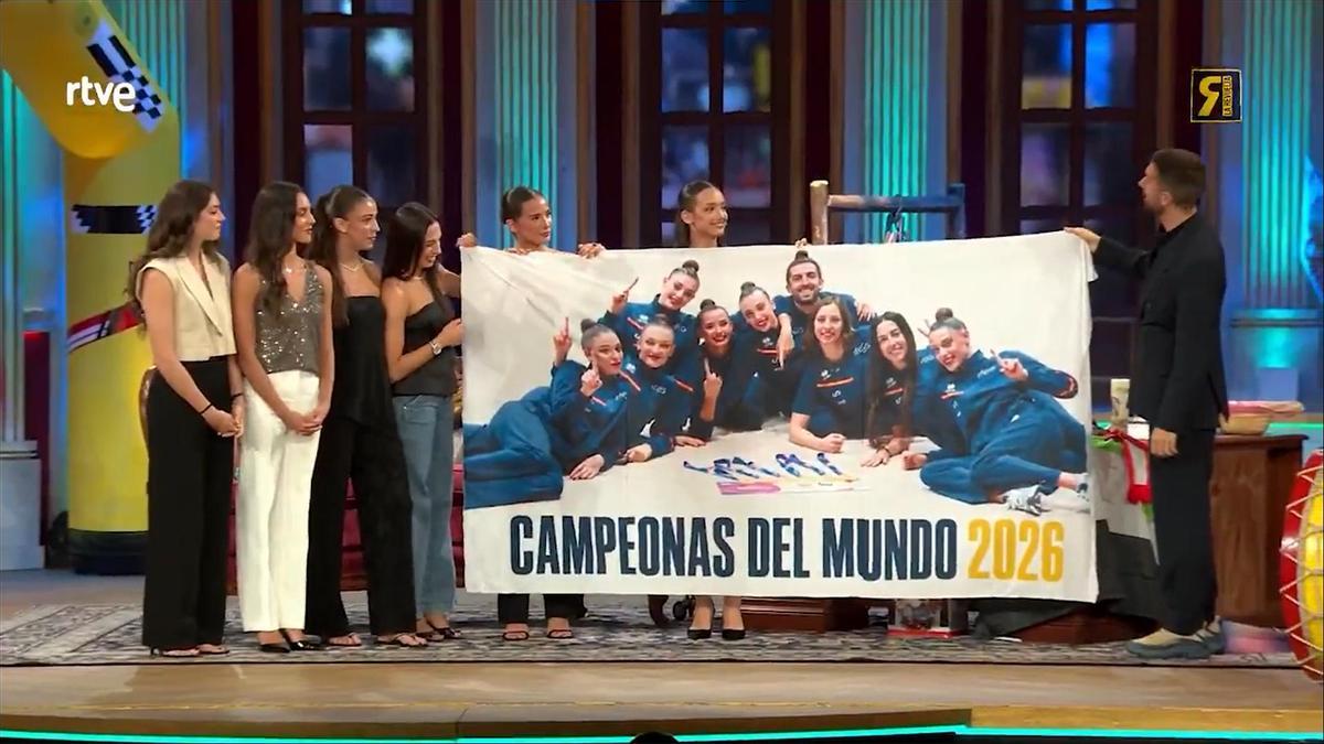Inés Bergua, Salma Solaun, Andrea Fernández, Marina Cortelles, Andrea Corral y Lucía Muñoz se convirtieron en las protagonistas de la noche.